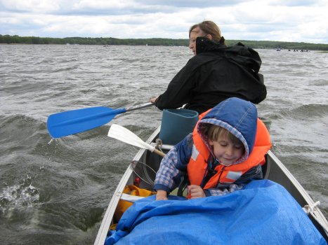 Foto Paddeln auf der Havel